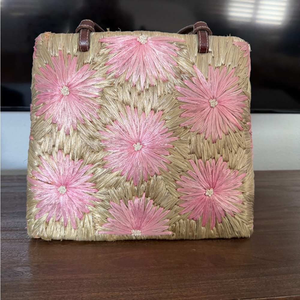 Vintage Kate Spade Cabo Straw Bag
